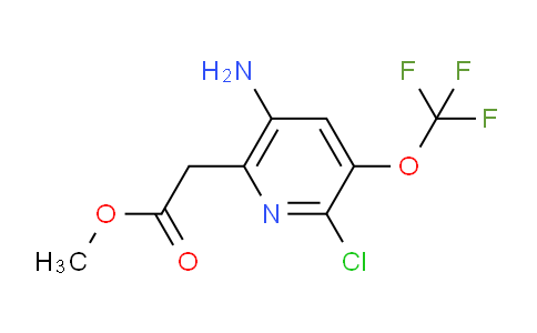 AM21739 | 1804587-74-3 | Methyl 5-amino-2-chloro-3-(trifluoromethoxy)pyridine-6-acetate