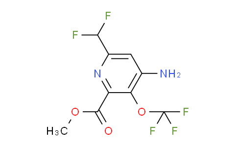 AM217390 | 1806234-76-3 | Methyl 4-amino-6-(difluoromethyl)-3-(trifluoromethoxy)pyridine-2-carboxylate