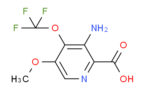 AM217401 | 1804020-32-3 | 3-Amino-5-methoxy-4-(trifluoromethoxy)pyridine-2-carboxylic acid