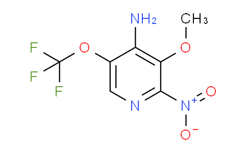 4-Amino-3-methoxy-2-nitro-5-(trifluoromethoxy)pyridine