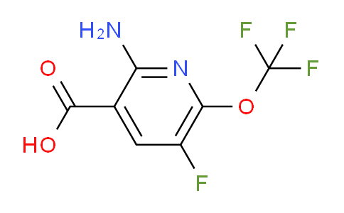 2-Amino-5-fluoro-6-(trifluoromethoxy)pyridine-3-carboxylic acid