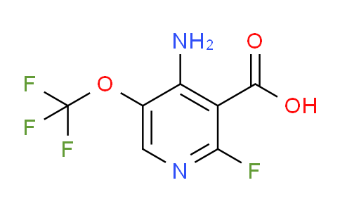 4-Amino-2-fluoro-5-(trifluoromethoxy)pyridine-3-carboxylic acid