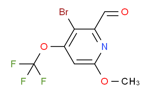 3-Bromo-6-methoxy-4-(trifluoromethoxy)pyridine-2-carboxaldehyde