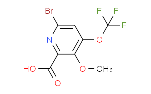 6-Bromo-3-methoxy-4-(trifluoromethoxy)pyridine-2-carboxylic acid