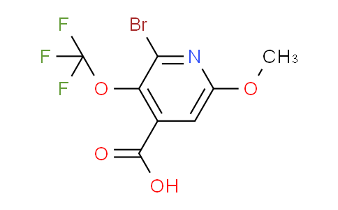 AM217421 | 1803623-37-1 | 2-Bromo-6-methoxy-3-(trifluoromethoxy)pyridine-4-carboxylic acid