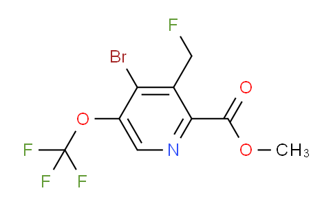 AM217422 | 1806225-26-2 | Methyl 4-bromo-3-(fluoromethyl)-5-(trifluoromethoxy)pyridine-2-carboxylate