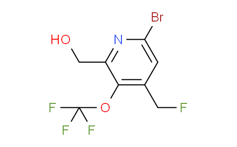 AM217429 | 1804601-84-0 | 6-Bromo-4-(fluoromethyl)-3-(trifluoromethoxy)pyridine-2-methanol