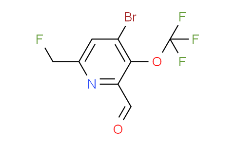 AM217436 | 1806078-17-0 | 4-Bromo-6-(fluoromethyl)-3-(trifluoromethoxy)pyridine-2-carboxaldehyde