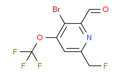 AM217438 | 1806091-66-6 | 3-Bromo-6-(fluoromethyl)-4-(trifluoromethoxy)pyridine-2-carboxaldehyde