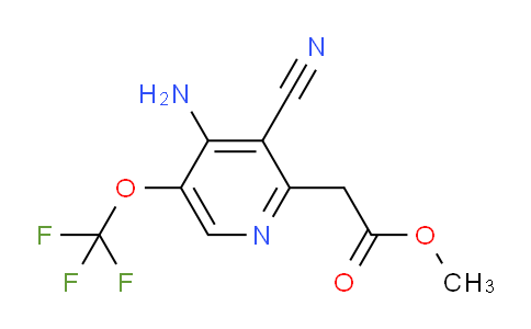 AM21744 | 1805950-39-3 | Methyl 4-amino-3-cyano-5-(trifluoromethoxy)pyridine-2-acetate