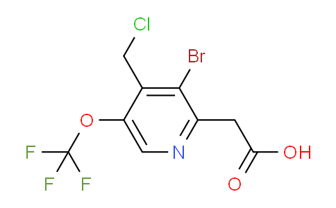 AM217442 | 1804544-83-9 | 3-Bromo-4-(chloromethyl)-5-(trifluoromethoxy)pyridine-2-acetic acid