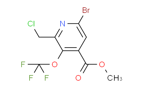 AM217446 | 1804570-69-1 | Methyl 6-bromo-2-(chloromethyl)-3-(trifluoromethoxy)pyridine-4-carboxylate