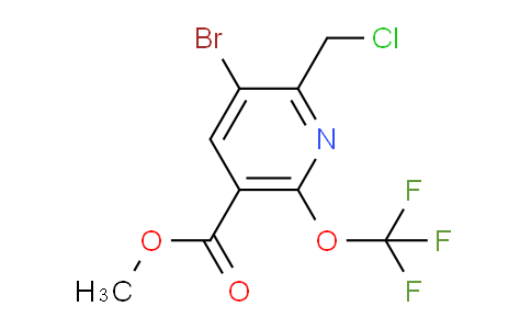 AM217449 | 1804544-23-7 | Methyl 3-bromo-2-(chloromethyl)-6-(trifluoromethoxy)pyridine-5-carboxylate