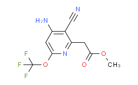 AM21745 | 1804025-40-8 | Methyl 4-amino-3-cyano-6-(trifluoromethoxy)pyridine-2-acetate