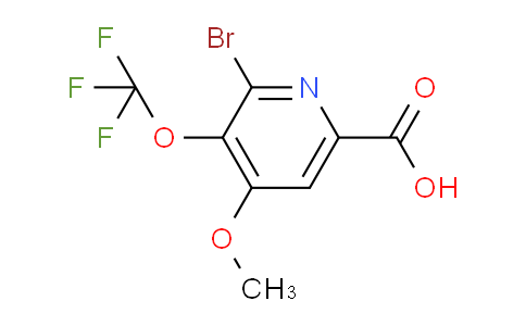 AM217450 | 1806088-52-7 | 2-Bromo-4-methoxy-3-(trifluoromethoxy)pyridine-6-carboxylic acid