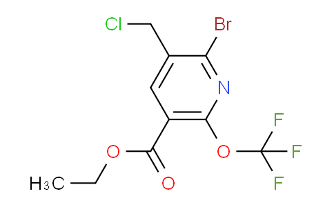 AM217453 | 1804544-30-6 | Ethyl 2-bromo-3-(chloromethyl)-6-(trifluoromethoxy)pyridine-5-carboxylate
