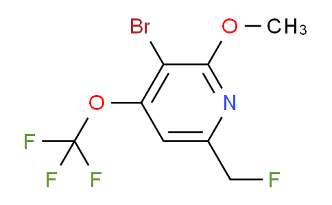 AM217455 | 1803951-81-6 | 3-Bromo-6-(fluoromethyl)-2-methoxy-4-(trifluoromethoxy)pyridine