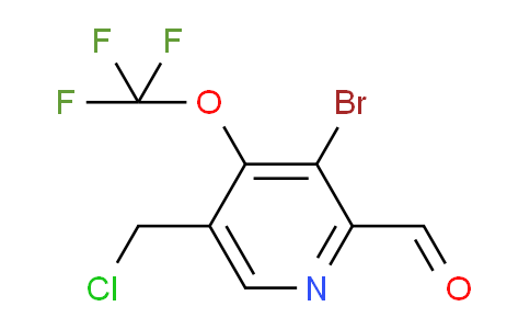 AM217456 | 1806206-05-2 | 3-Bromo-5-(chloromethyl)-4-(trifluoromethoxy)pyridine-2-carboxaldehyde