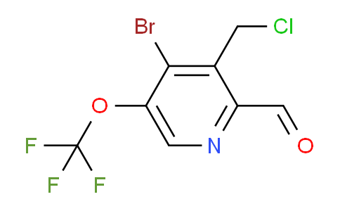 AM217458 | 1806206-87-0 | 4-Bromo-3-(chloromethyl)-5-(trifluoromethoxy)pyridine-2-carboxaldehyde