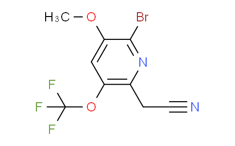 AM217469 | 1804000-39-2 | 2-Bromo-3-methoxy-5-(trifluoromethoxy)pyridine-6-acetonitrile