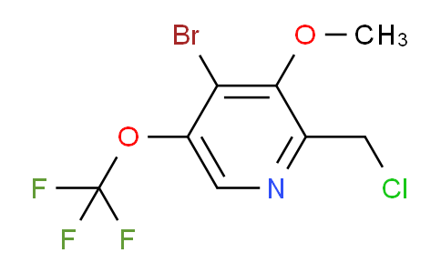AM217475 | 1803990-59-1 | 4-Bromo-2-(chloromethyl)-3-methoxy-5-(trifluoromethoxy)pyridine
