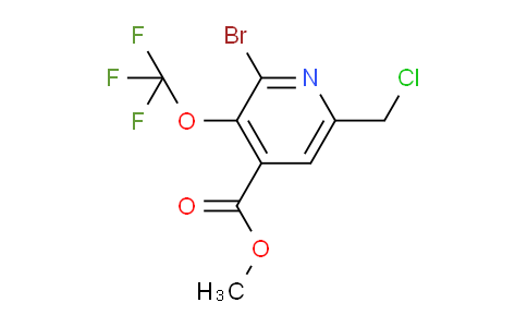 AM217480 | 1804655-82-0 | Methyl 2-bromo-6-(chloromethyl)-3-(trifluoromethoxy)pyridine-4-carboxylate