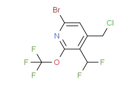 AM217482 | 1804446-67-0 | 6-Bromo-4-(chloromethyl)-3-(difluoromethyl)-2-(trifluoromethoxy)pyridine