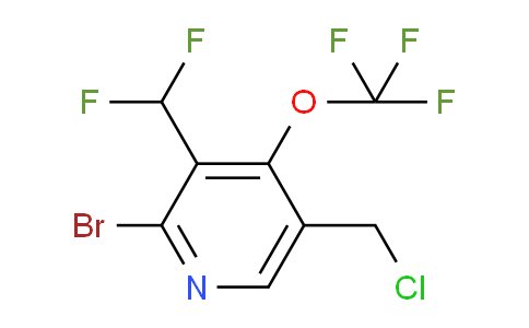 AM217484 | 1806085-18-6 | 2-Bromo-5-(chloromethyl)-3-(difluoromethyl)-4-(trifluoromethoxy)pyridine
