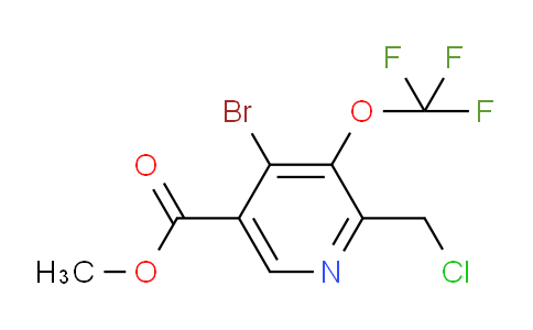 AM217485 | 1804656-34-5 | Methyl 4-bromo-2-(chloromethyl)-3-(trifluoromethoxy)pyridine-5-carboxylate