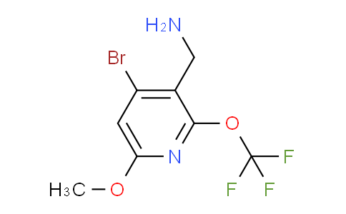 AM217489 | 1803623-65-5 | 3-(Aminomethyl)-4-bromo-6-methoxy-2-(trifluoromethoxy)pyridine