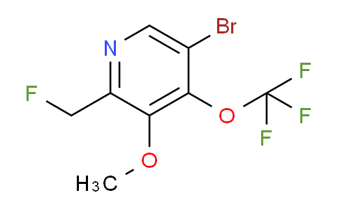 AM217490 | 1803900-64-2 | 5-Bromo-2-(fluoromethyl)-3-methoxy-4-(trifluoromethoxy)pyridine