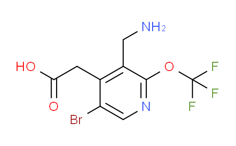 AM217495 | 1804619-77-9 | 3-(Aminomethyl)-5-bromo-2-(trifluoromethoxy)pyridine-4-acetic acid
