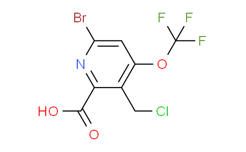 AM217496 | 1803917-83-0 | 6-Bromo-3-(chloromethyl)-4-(trifluoromethoxy)pyridine-2-carboxylic acid