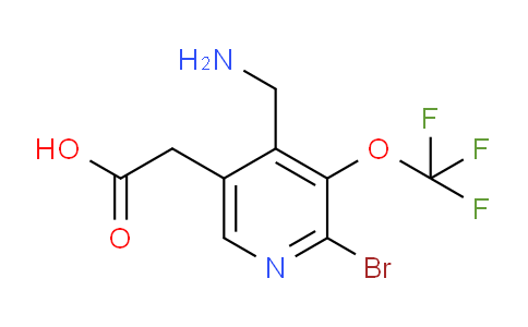 AM217497 | 1804619-80-4 | 4-(Aminomethyl)-2-bromo-3-(trifluoromethoxy)pyridine-5-acetic acid