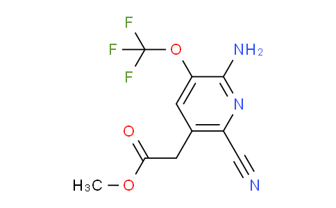 AM21750 | 1804450-81-4 | Methyl 2-amino-6-cyano-3-(trifluoromethoxy)pyridine-5-acetate