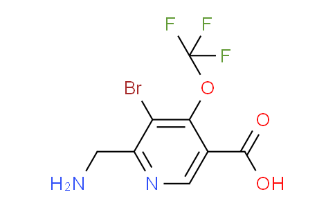 AM217507 | 1806189-27-4 | 2-(Aminomethyl)-3-bromo-4-(trifluoromethoxy)pyridine-5-carboxylic acid