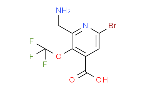 AM217509 | 1803469-33-1 | 2-(Aminomethyl)-6-bromo-3-(trifluoromethoxy)pyridine-4-carboxylic acid
