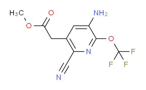 AM21751 | 1803921-39-2 | Methyl 3-amino-6-cyano-2-(trifluoromethoxy)pyridine-5-acetate