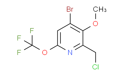 AM217519 | 1803621-51-3 | 4-Bromo-2-(chloromethyl)-3-methoxy-6-(trifluoromethoxy)pyridine