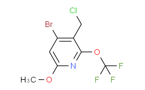 AM217521 | 1806178-26-6 | 4-Bromo-3-(chloromethyl)-6-methoxy-2-(trifluoromethoxy)pyridine