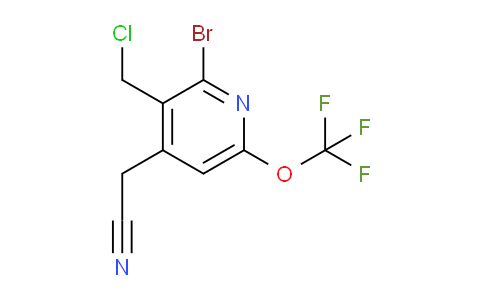 AM217523 | 1804447-32-2 | 2-Bromo-3-(chloromethyl)-6-(trifluoromethoxy)pyridine-4-acetonitrile