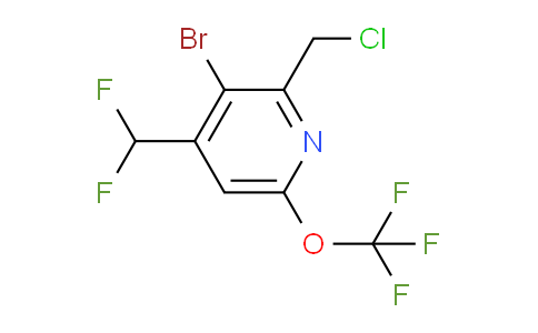 AM217527 | 1806085-26-6 | 3-Bromo-2-(chloromethyl)-4-(difluoromethyl)-6-(trifluoromethoxy)pyridine