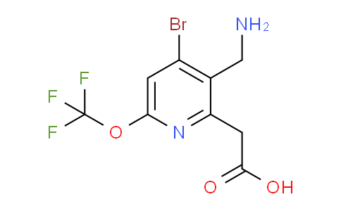 AM217534 | 1806130-32-4 | 3-(Aminomethyl)-4-bromo-6-(trifluoromethoxy)pyridine-2-acetic acid