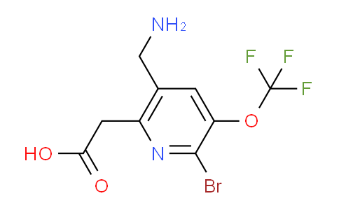 AM217537 | 1804397-92-9 | 5-(Aminomethyl)-2-bromo-3-(trifluoromethoxy)pyridine-6-acetic acid
