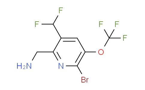 AM217538 | 1804656-21-0 | 2-(Aminomethyl)-6-bromo-3-(difluoromethyl)-5-(trifluoromethoxy)pyridine
