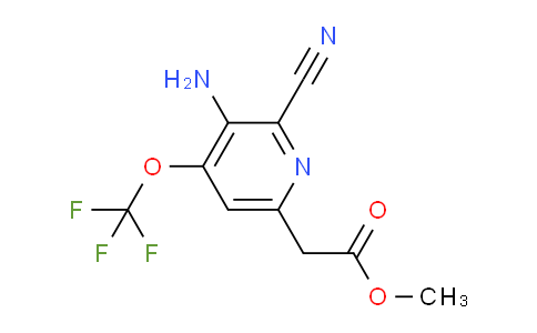 AM21754 | 1806188-21-5 | Methyl 3-amino-2-cyano-4-(trifluoromethoxy)pyridine-6-acetate