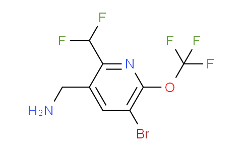AM217543 | 1803637-68-4 | 3-(Aminomethyl)-5-bromo-2-(difluoromethyl)-6-(trifluoromethoxy)pyridine