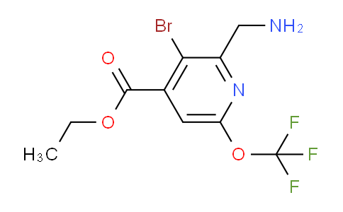 AM217544 | 1803951-69-0 | Ethyl 2-(aminomethyl)-3-bromo-6-(trifluoromethoxy)pyridine-4-carboxylate