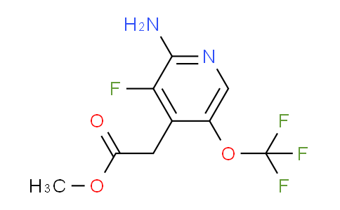 AM21755 | 1804589-02-3 | Methyl 2-amino-3-fluoro-5-(trifluoromethoxy)pyridine-4-acetate