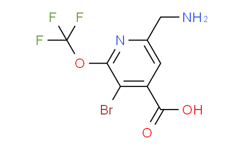 AM217551 | 1806081-61-7 | 6-(Aminomethyl)-3-bromo-2-(trifluoromethoxy)pyridine-4-carboxylic acid